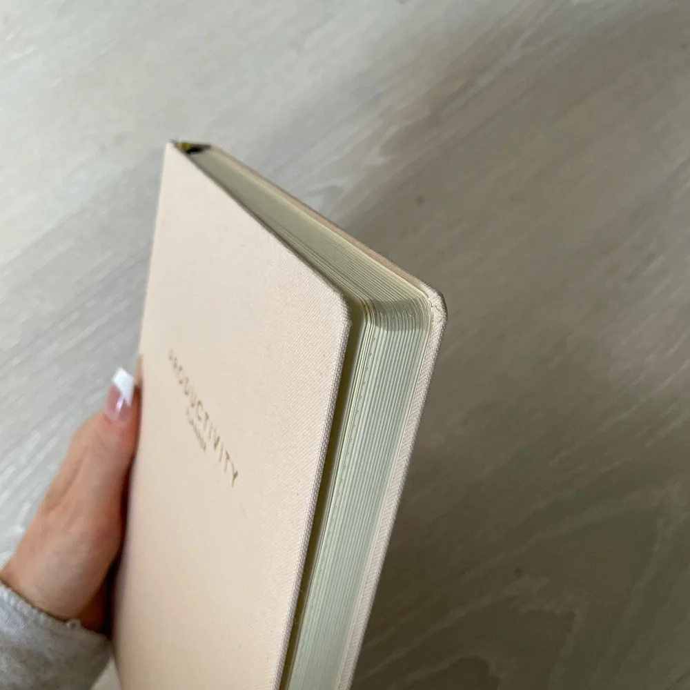 Intelligent Change Productivity Planner Weekly -Women’s Cream Organizer Book NEW